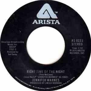 Jennifer Warnes - Right Time Of The Night