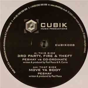 Peshay vs. Co-Ordinate - 3rd Party, Fire & Theft / Move Ya Body