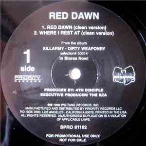 Killarmy - Red Dawn / Where I Rest At