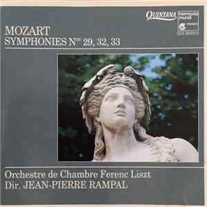 Mozart, Orchestre De Chamber Franz Liszt ,Dir. Jean-Pierre Rampal - Symphon ...