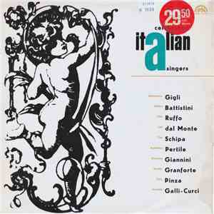 Various - Celebrated Italian Singers