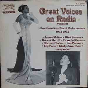Various - Great Voices On Radio Volume ll