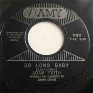 Adam Faith - So Long Baby/The First Time