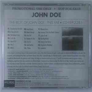 John Doe - The Best Of John Doe: This Far