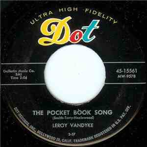 Leroy Vandyke - The Pocket Book Song / Honky Tonk Song