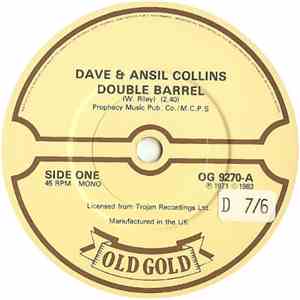 Dave & Ansil Collins - Double Barrel / Monkey Spanner