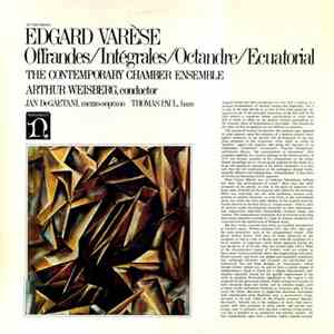 Edgard Varèse - Offrandes / Intégrales / Octandre / Ecuatorial