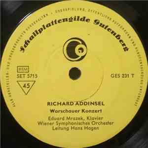 Eduard Mrazek, Wiener Symphonisches Orchester, Hans Hagen - Warschauer Konz ...