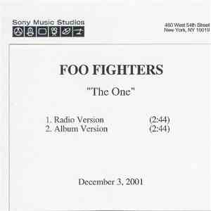 Foo Fighters - The One
