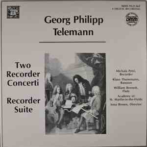 Georg Philipp Telemann / Michala Petri, Klaus Thunemann, William Bennett ,  ...