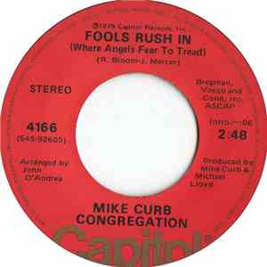 Mike Curb Congregation - Fools Rush In (Where Angels Fear To Tread) / Do Yo ...