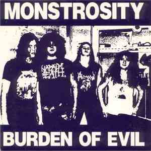 Monstrosity - Burden Of Evil