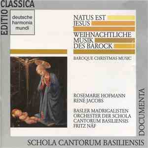 Rosmarie Hofmann, René Jacobs, Basler Madrigalisten, Orchester Der Schola C ...