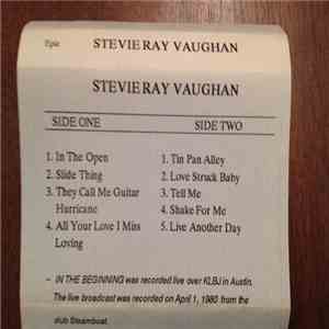 Stevie Ray Vaughan & Double Trouble - In The Beginning