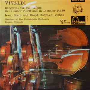 Vivaldi - Isaac Stern And David Oistrach - Concertos For Two Violins In G M ...