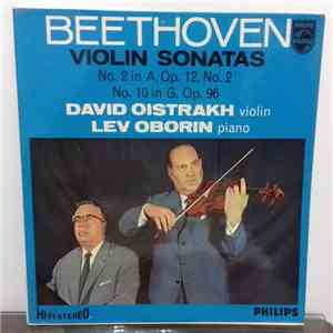 David Oistrach, Lev Oborin, Ludwig Van Beethoven - Violin Sonatas  II  (  N ...