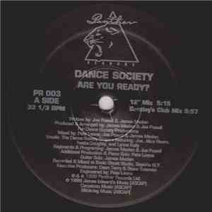 Dance Society - Are You Ready?