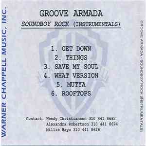 Groove Armada - Soundboy Rock (Instrumentals)