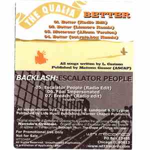 The Qualia / Backlash - Untitled Split Sampler