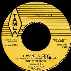 The Supremes - I Want A Guy / Never Again