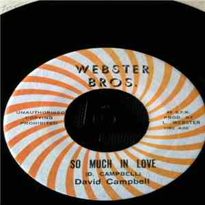 David Campbell / The Revolutionaries - So Much In Love / So Much Version