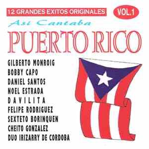 Various - Asi Cantaba Puerto Rico Vol. 1