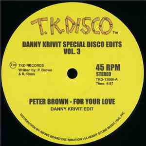Danny Krivit - Special Disco Edits Vol. 3