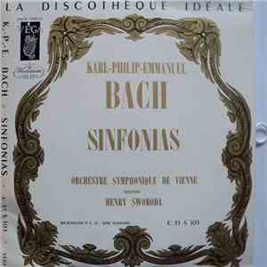 Karl-Philip-Emmanuel Bach - Orchestre Symphonique De Vienne Direction Henry ...