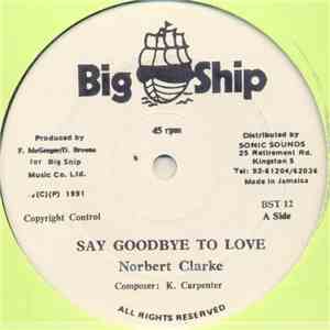 Norbert Clarke - Saw Goodbye To Love