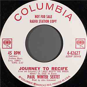 Paul Winter Sextet - Journey To Recife