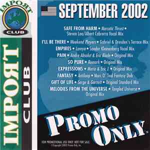 Various - Promo Only Import Club September 2002