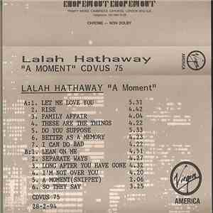 Lalah Hathaway - A Moment