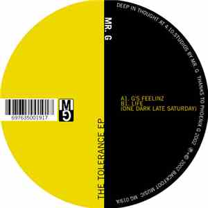 Mr. G - The Tolerance EP