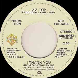 ZZ Top - I Thank You