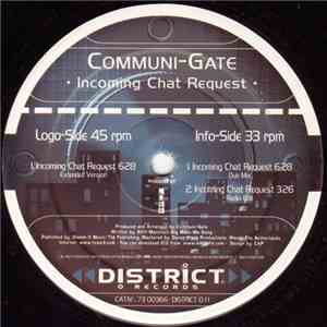 Communi-Gate - Incoming Chat Request