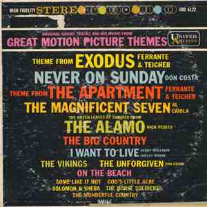 Various - Original Sound Tracks And Hit Music From Great Motion Picture The ...