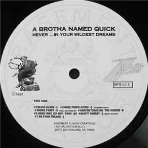 A Brotha Named Quick - Never In Your Wildest Dreams