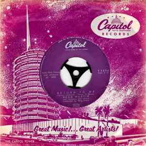 Dean Martin - Return To Me / Forgetting You