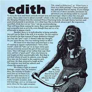 Edith  - The Party's Over / I've Always Liked You