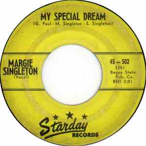 Margie Singleton - My Special Dream