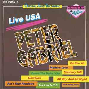 Peter Gabriel - Live USA