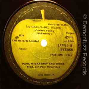 Paul McCartney & Wings - Junior's Farm / Sally G