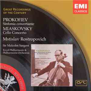 Prokofiev / Myaskovsky / Sir Malcolm Sargent, Mstislav Rostropovich, Royal  ...