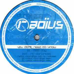 You Don't Need To Know - Mad Dog / No Darkness