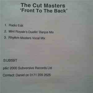 Cut Masters - Front To The Back