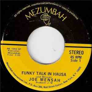 Joe Mensah - Funky Talk In Hausa