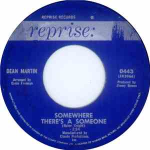 Dean Martin - Somewhere There's A Someone / That Old Clock On The Wall