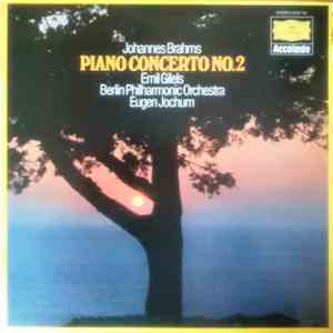 Johannes Brahms - Emil Gilels, Berliner Philharmoniker, Eugen Jochum - Pian ...