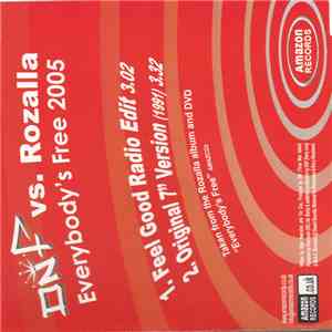DNF  vs. Rozalla - Everybody's Free 2005