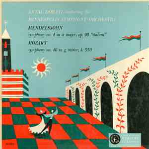 Mendelssohn / Mozart - Antal Dorati, Minneapolis Symphony Orchestra - Symph ...